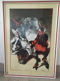 Litografia di Ennio Calabria