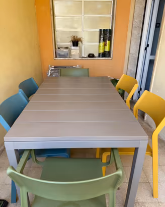 NARDI Rio tavolo allungabile + 12 sedie Trill