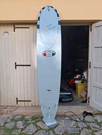 takayama in the pink Longboard Surf 9'3