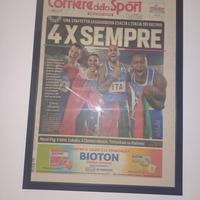 corriere dello sport jacobs/tamberi e 4x100