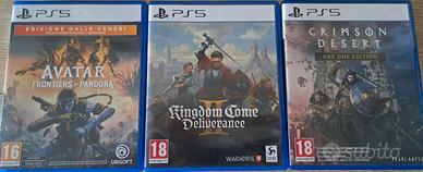 3 giochi PS5 come in foto