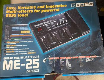 pedaliera effetti boss me-25