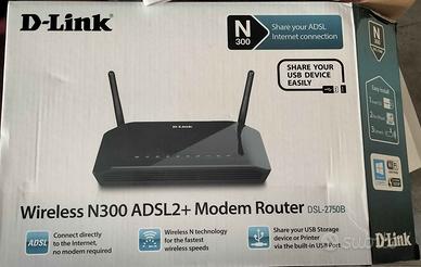 Wireless modem router D-link dsl-2750b