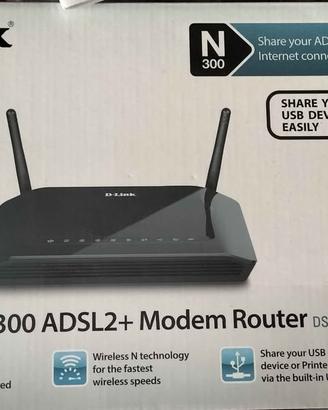 Wireless modem router D-link dsl-2750b