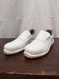 Scarpe da lavoro antinfortunistiche bianche n.41 -