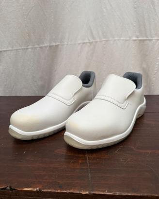 Scarpe da lavoro antinfortunistiche bianche n.41 -