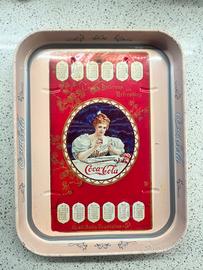 Vassoio Coca Cocola Serie limitata Calendario 1900
