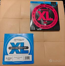 corde basso d'Addario 32 130