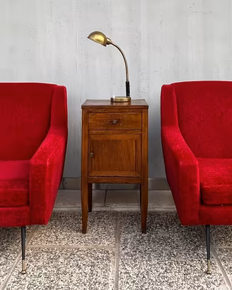 Coppia poltrone anni 50.