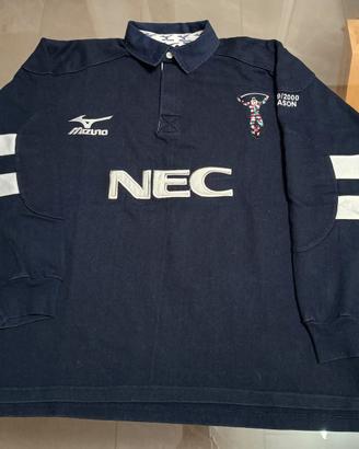 Maglia da rugby vintage degli Harlequins 1999-2000