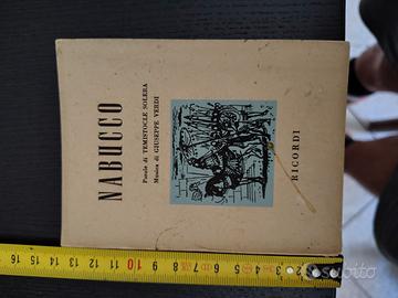 Libretto opera "Nabucco"