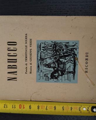 Libretto opera "Nabucco"