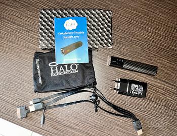 HALO caricabatterie multiuso con torcia!