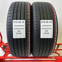 2 gomme 215 55 18 Continental