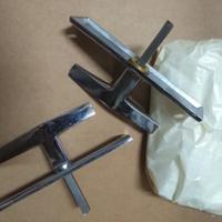 Martelline per finestre in ottone cromato nuove