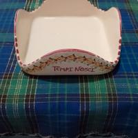 Porta tovaglioli in ceramica Salento 