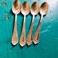 Cucchini vintage placcato argento