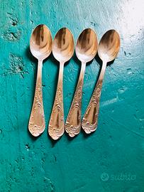 Cucchini vintage placcato argento