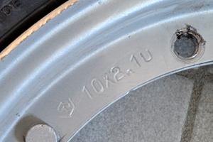 ruota completa vespa sprint px 