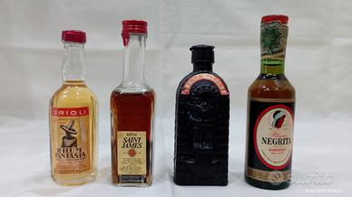 Collezione mignon Rhum Drioli Inca Pisco Negrita 