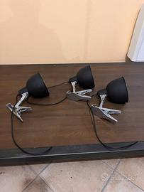 11 Faretti a pinza
