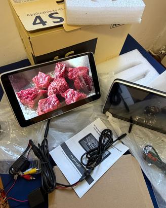 2 MONITOR POSTERIORI X BMW X5 X6 X7  Serie 5 e 7