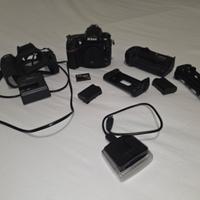 Nikon D800 + 24-120 F4 e battery grip originale