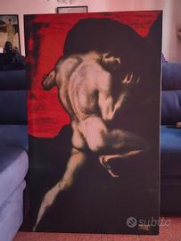Quadro su tela Sisifo  Franz von Stuck 116x70