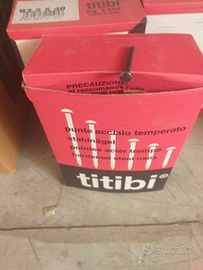 Chiodi in acciaio TITIBI 4-5-6-7-8 kg. 2,5
