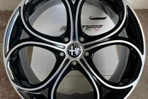 4 cerchi GMP DRAKE da 18 per Alfa Giulietta Giulia