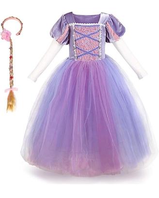Vestito carnevale Rapunzel