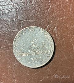 500 lire d’argento Caravelle