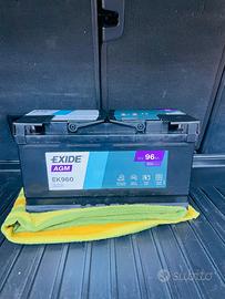 Batteria 96AH 850A EXIDE AGM EK960 Start e stop