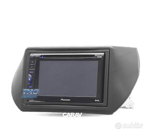 CORNICE NERA RADIO 2-DIN PER CITROEN NEMO PEUGEOT 