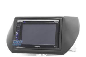 CORNICE NERA RADIO 2-DIN PER CITROEN NEMO PEUGEOT 