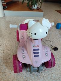  quad elettrico bimba hello Kitty 