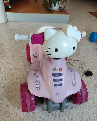  quad elettrico bimba hello Kitty 