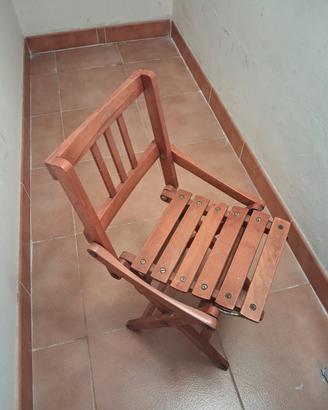Seggiolina pieghevole 