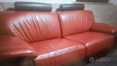 Divano in pelle