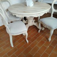 TAVOLO SHABBY ALLUNGABILE 