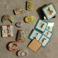 Scatoline latta da collezione