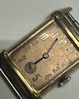 Orologio BULOVA Vintage rettangolare-ArtDeco’14K g