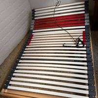 Letto con doghe elettrico con materasso memory nuo