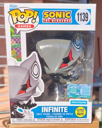 Infinite (Glow) - Sonic Funko Pop 1139 - 9500 PCS