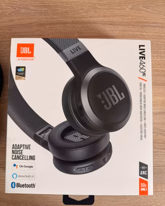 JBL LIVE 460NC Bluetooth ANC– nuove!!