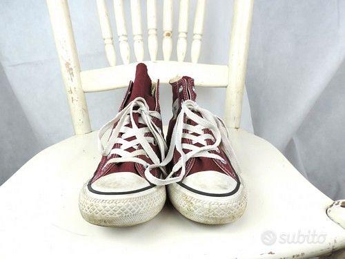 Converse platform outlet bianche usate