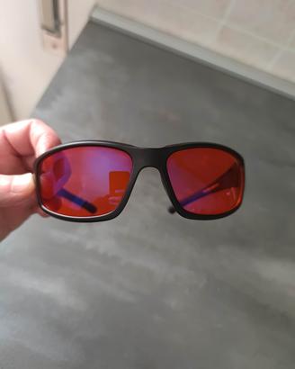 Occhiali anti luce blu Spartan Vision lenti rosse 