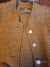 Giacca lana cotta verde  tg  44