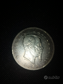 Moneta vittorio Emanuele II