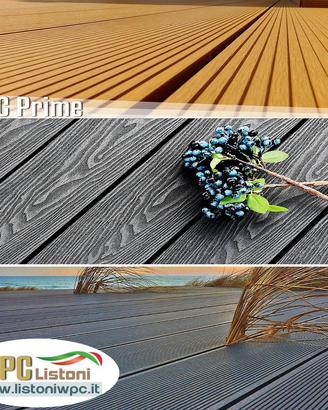 Pavimenti wpc legno composito estruso listoni doga